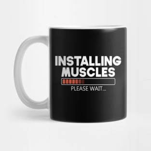 Installing Muscles Please Wait Mug